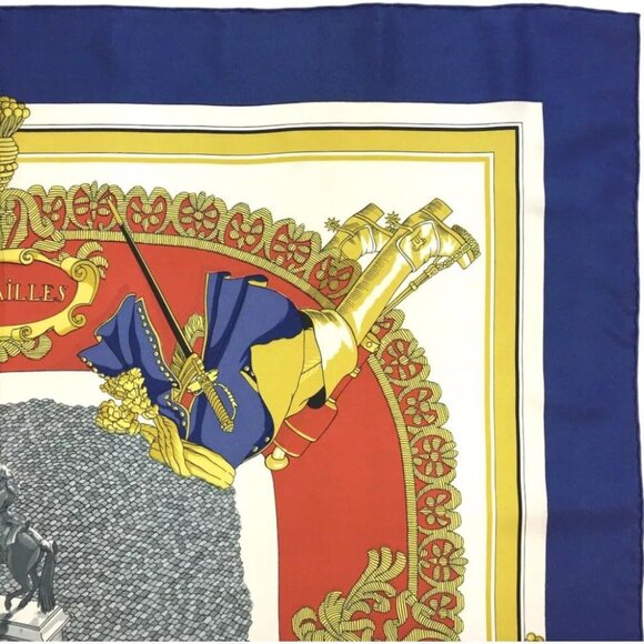 958200BR (S2) Hermes Scarf Multicolor Silk - Picture 4 of 9